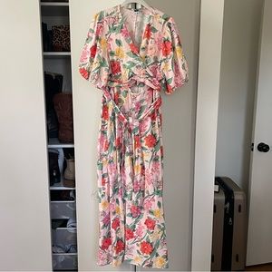 Floral maxi dress